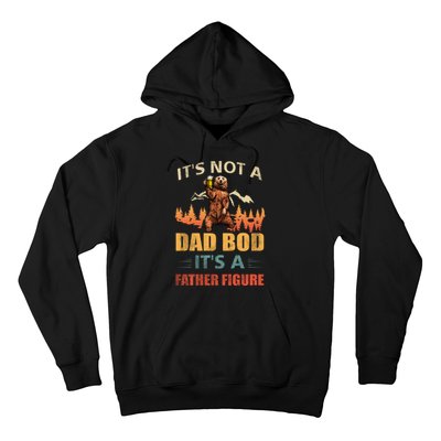 Its Not A Dad Bod Its A Father Figure Funny Retro Vintage Hoodie