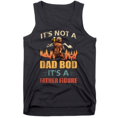 Its Not A Dad Bod Its A Father Figure Funny Retro Vintage Tank Top