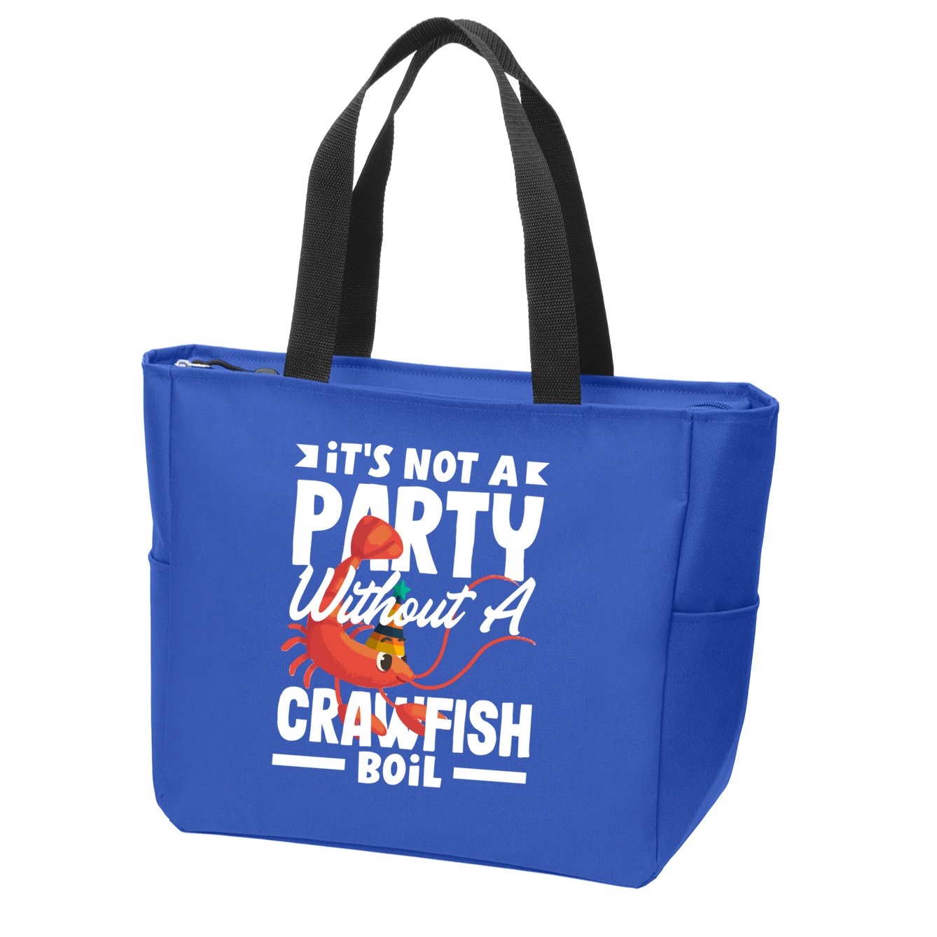 Its Not A Party Without A Crawfish Boil Gift Zip Tote Bag