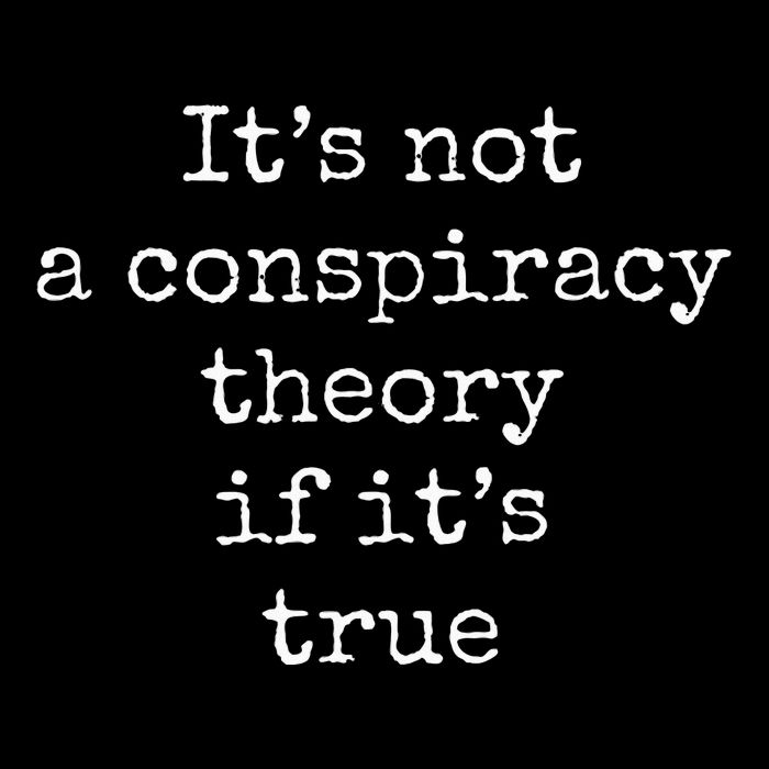 ItS Not A Conspiracy Theory If ItS True Mousepad