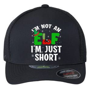 I'm Not An Elf I'm Just Short Funny ELF Christmas Flexfit Unipanel Trucker Cap