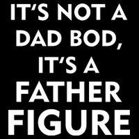 It's Not A Dad Bod It's A Father Figure Funny Fathers Day Wool Snapback Cap