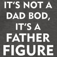 It's Not A Dad Bod It's A Father Figure Funny Fathers Day Vector Backpack