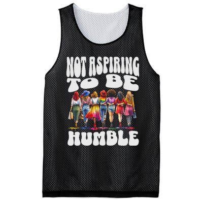 IM Not Aspiring To Be Humble Kamala Harris Mesh Reversible Basketball Jersey Tank