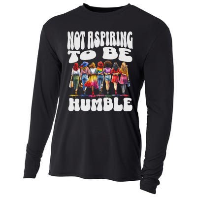 IM Not Aspiring To Be Humble Kamala Harris Cooling Performance Long Sleeve Crew