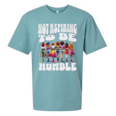 IM Not Aspiring To Be Humble Kamala Harris Sueded Cloud Jersey T-Shirt