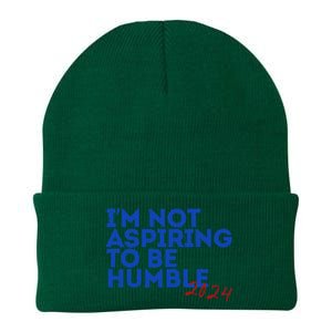 IM Not Aspiring To Be Humble  Cool 2024 Knit Cap Winter Beanie