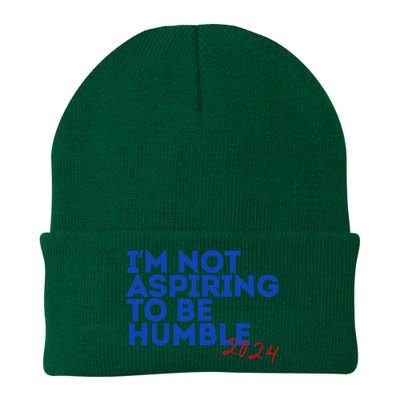 IM Not Aspiring To Be Humble  Cool 2024 Knit Cap Winter Beanie