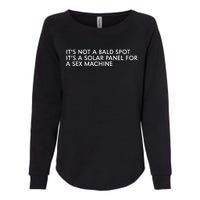 ItS Not A Bald Spot ItS A Solar Panel A Sex Machine Womens California Wash Sweatshirt