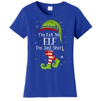 I'm Not An Elf Im Just Short Funny Christmas Matching Family  Women's T-Shirt