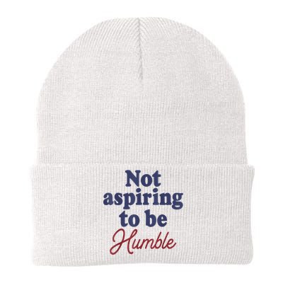 IM Not Aspiring To Be Humble Knit Cap Winter Beanie