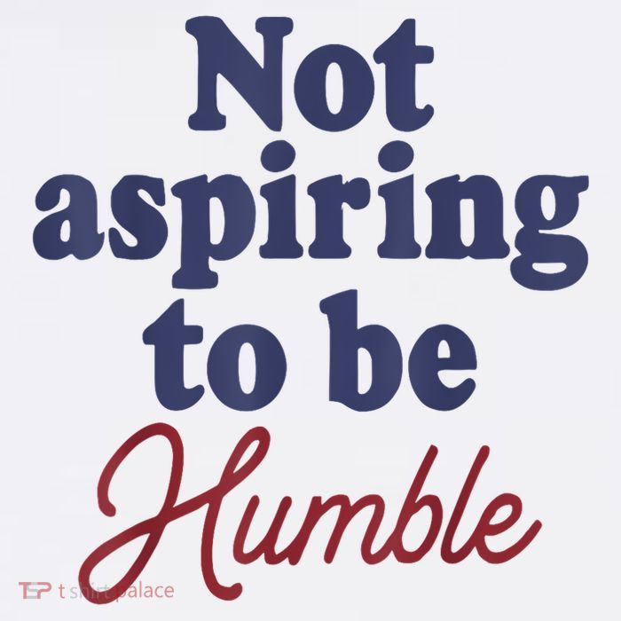 IM Not Aspiring To Be Humble Short Acrylic Beanie