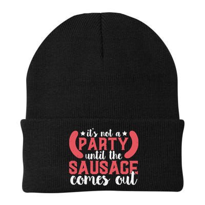 It's Not A Party Until The Sausage Comes Out Shirt For Men, Women And Family Beanie