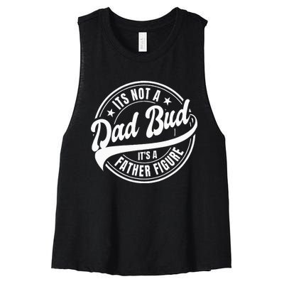 Its Not A Dad Bod Its A Father Figure Women's Racerback Cropped Tank