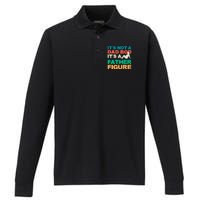 Its Not A Dad Bod Its A Father Figure Cool Dad Performance Long Sleeve Polo