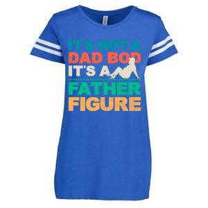 Its Not A Dad Bod Its A Father Figure Cool Dad Enza Ladies Jersey Football T-Shirt