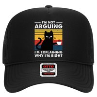IM Not Arguing IM Just Explaining Why IM Right Funny Cat Trucker Hat