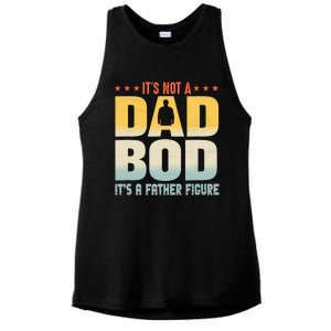 ItS Not A Dad Bod ItS A Father Figure FatherS Day Funny Ladies PosiCharge Tri-Blend Wicking Tank