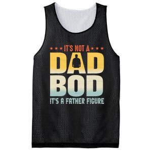 ItS Not A Dad Bod ItS A Father Figure FatherS Day Funny Mesh Reversible Basketball Jersey Tank