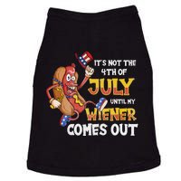 Its Not A Party Until My Wiener Comes Out 4th of July Wiener Doggie Tank