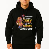Its Not A Party Until My Wiener Comes Out 4th of July Wiener Hoodie