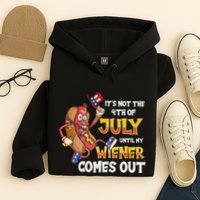 Its Not A Party Until My Wiener Comes Out 4th of July Wiener Hoodie