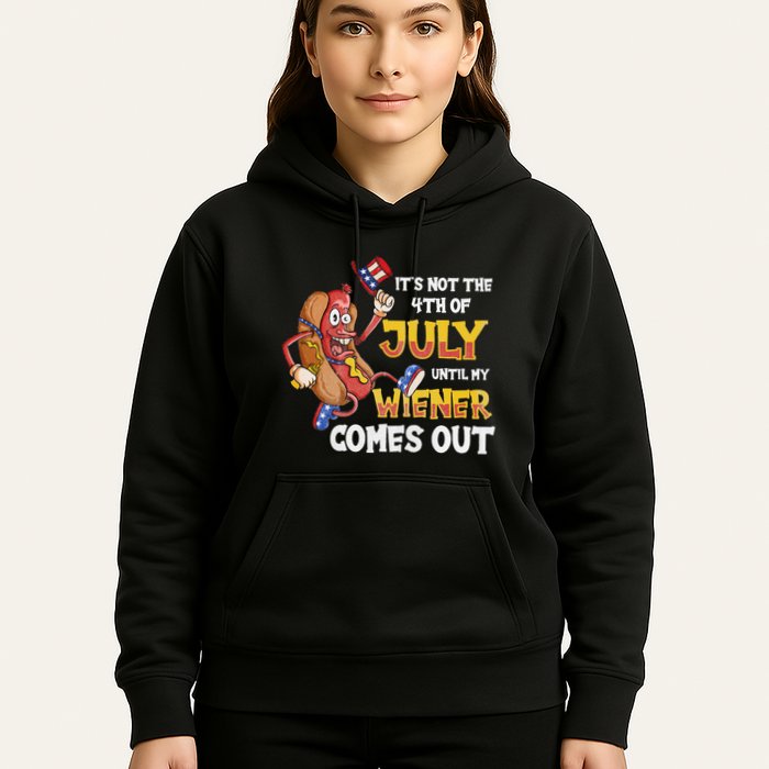 Its Not A Party Until My Wiener Comes Out 4th of July Wiener Hoodie