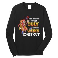 Its Not A Party Until My Wiener Comes Out 4th of July Wiener Long Sleeve Shirt