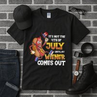 Its Not A Party Until My Wiener Comes Out 4th of July Wiener Tall T-Shirt