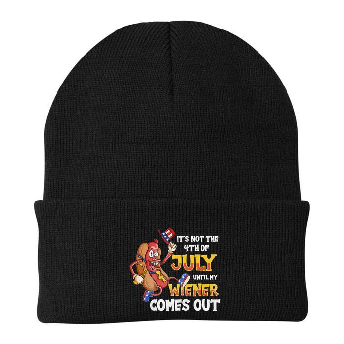 Its Not A Party Until My Wiener Comes Out 4th of July Wiener Beanie