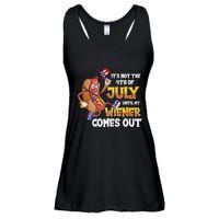 Its Not A Party Until My Wiener Comes Out 4th of July Wiener Ladies Essential Flowy Tank