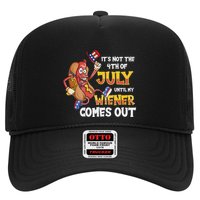 Its Not A Party Until My Wiener Comes Out 4th of July Wiener Trucker Hat