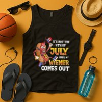 Its Not A Party Until My Wiener Comes Out 4th of July Wiener Tank Top