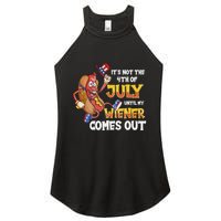 Its Not A Party Until My Wiener Comes Out 4th of July Wiener Women's Perfect Tri Rocker Tank