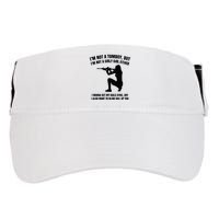 IM Not A Tomboy But IM Not A Girly Girl Either Adult Drive Performance Visor