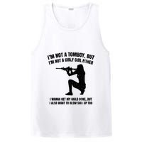 IM Not A Tomboy But IM Not A Girly Girl Either PosiCharge Competitor Tank