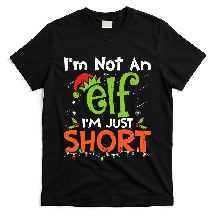 Im Not An Elf Just Short Funny Christmas Xmas T-Shirt