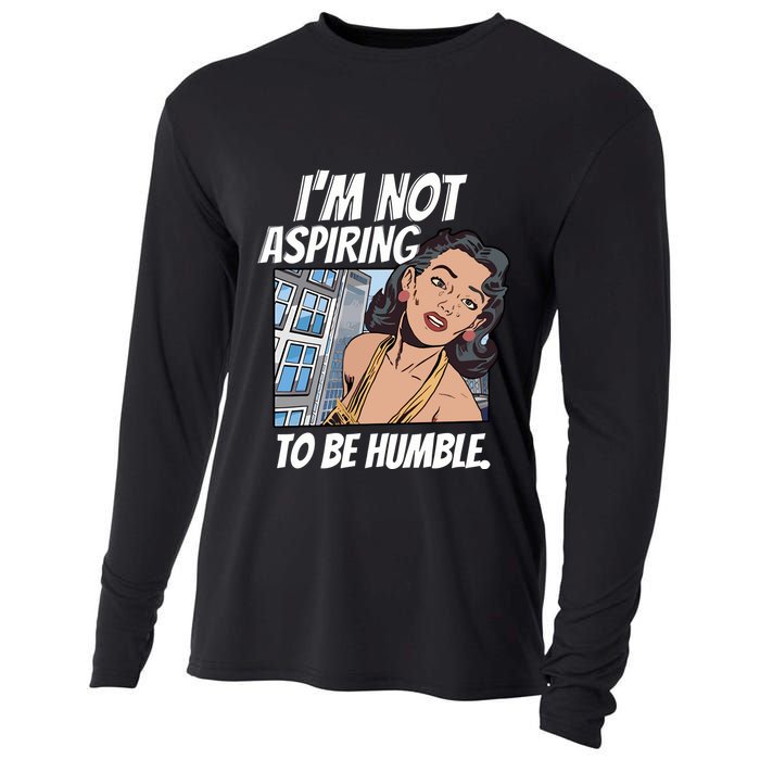 IM Not Aspiring To Be Humble Cooling Performance Long Sleeve Crew