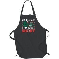 IM Not An Elf Im Just Short Funny Christmas Matching Family Full-Length Apron With Pockets