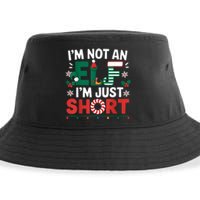 IM Not An Elf Im Just Short Funny Christmas Matching Family Sustainable Bucket Hat