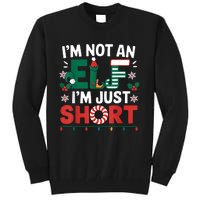 IM Not An Elf Im Just Short Funny Christmas Matching Family Tall Sweatshirt