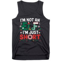 IM Not An Elf Im Just Short Funny Christmas Matching Family Tank Top