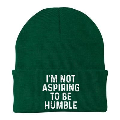 IM Not Aspiring To Be Humble Knit Cap Winter Beanie