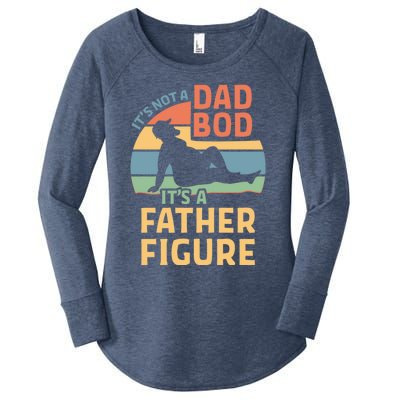 It's Not A Dad Bod It's A Father Figure Gift Women's Perfect Tri Tunic Long Sleeve Shirt