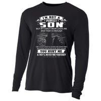 IM Not A Perfect Son But My Mom Loves Me And That Is Enough Cooling Performance Long Sleeve Crew