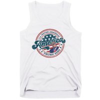 Ill Never Abandon America Patriotic Logo Donald Trump 2024 Tank Top