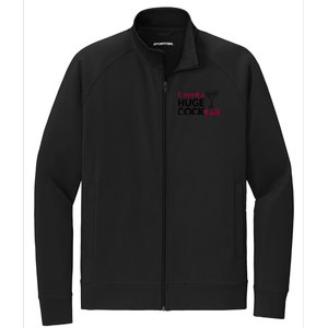 I Need A Huge Cocktail Funny Adult Humor Drinking Stretch Full-Zip Cadet Jacket