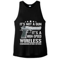 Its Not A Gun Meme Funny Its Not A Gun Ladies PosiCharge Tri-Blend Wicking Tank