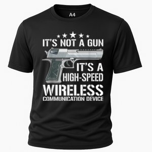 Its Not A Gun Meme Funny Its Not A Gun Cooling Performance Crew T-Shirt