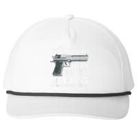 Its Not A Gun Meme Funny Its Not A Gun Snapback Five-Panel Rope Hat